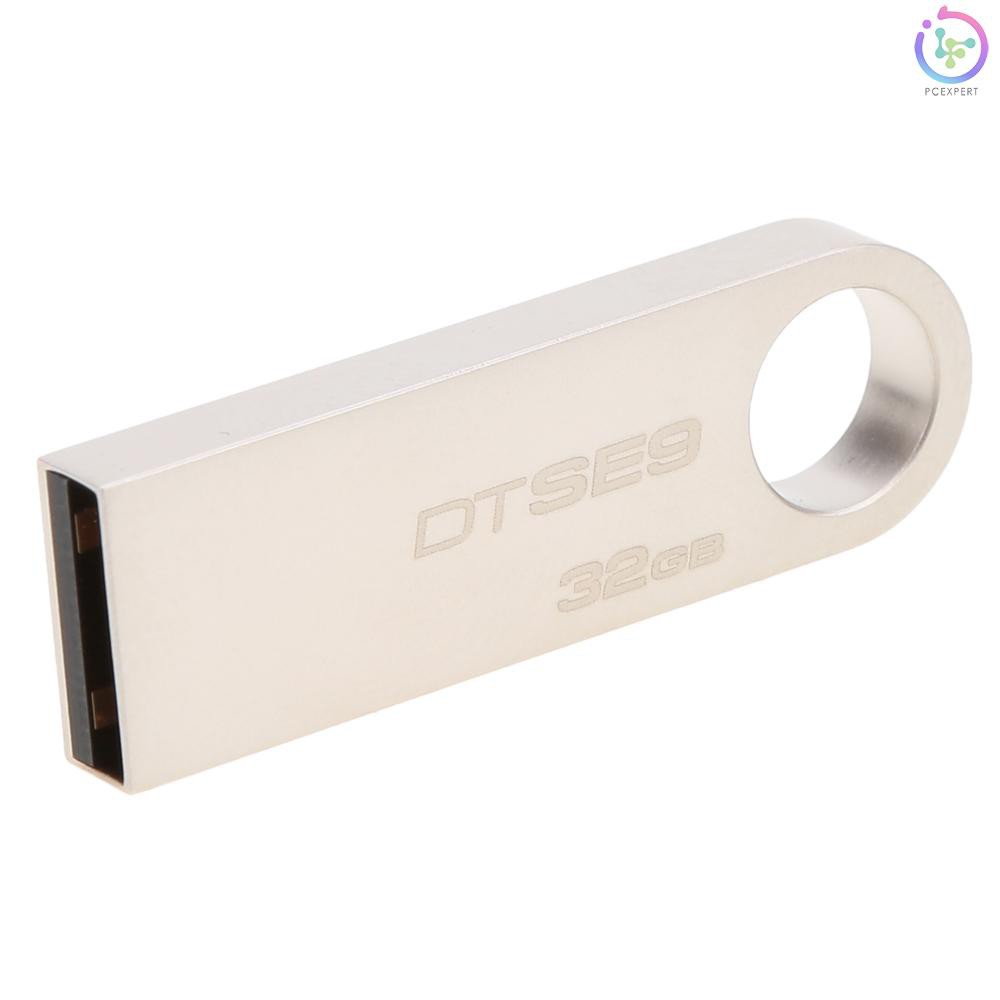 PCER Genuine Original Kingston 10 MB / s High Speed Data Transfer DT SE9H USB 2.0 Metal Flash Pen Dr