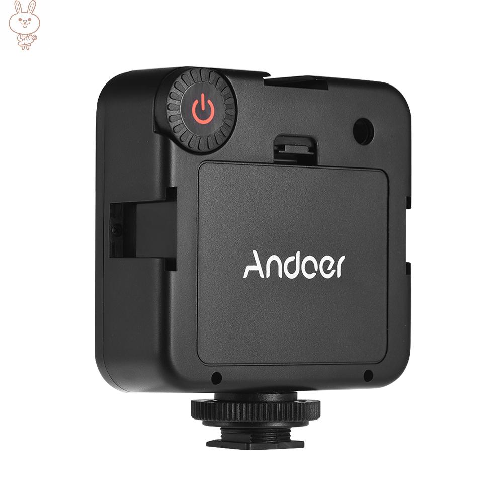 ANDOER Bảng Điều Khiển Đèn Led Mini W81 6.5w 6000k Cho Dji Ronin-S Osmo Mobile 2 Zhiyun Smooth 4 Gimbal