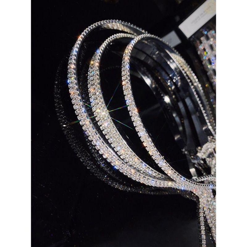 Cài Tóc Đính Đá Dây Tua Rua Nữ Tính Cho Các Bạn Nữ