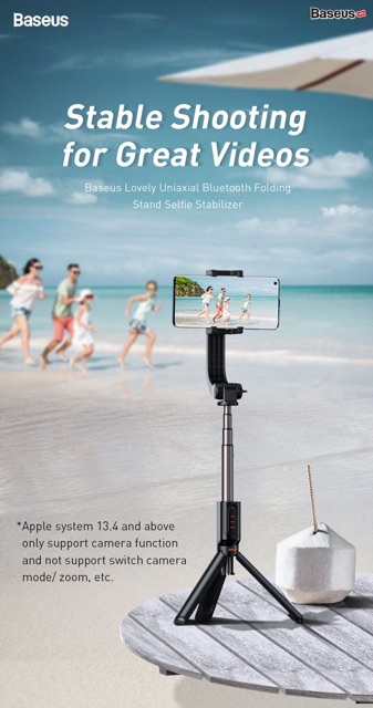 Gậy tự sướng tích hợp Gimbal chống rung thông minh Baseus | BigBuy360 - bigbuy360.vn