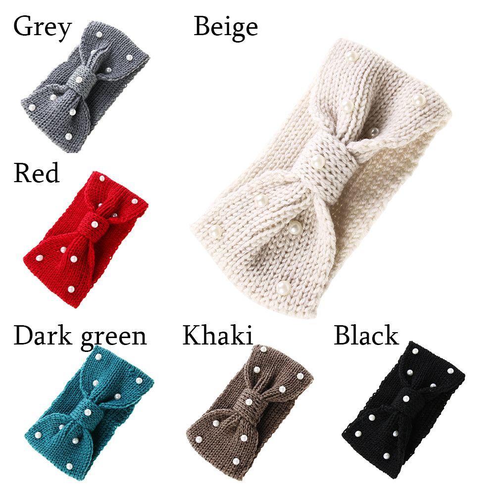 WATTLE Băng BuộC ĐầU Len HìNh Nơ Xinh XắN