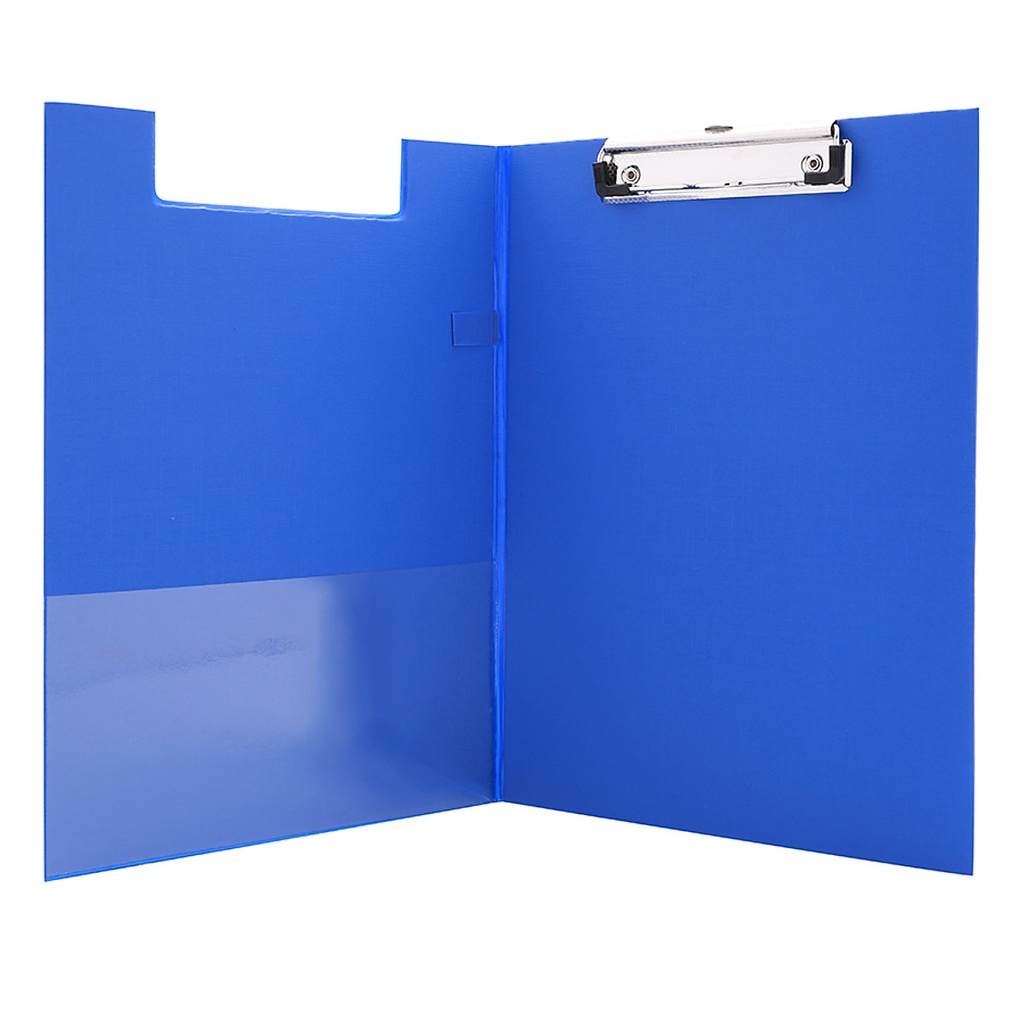 Bìa trình ký kép si Flexoffice FO-CB01, màu xanh đậm, kích thước 210 × 297 mm, lưu trữ 100 tờ A4, chính hãng Thiên Long