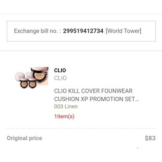 [ CÓ SẴN + BILL ] Phấn nước Cushion Kill Cover Founderwear XP