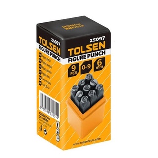 Real | Đóng Số Bộ 9 Cây ( 3mm - 6mm ) Tolsen