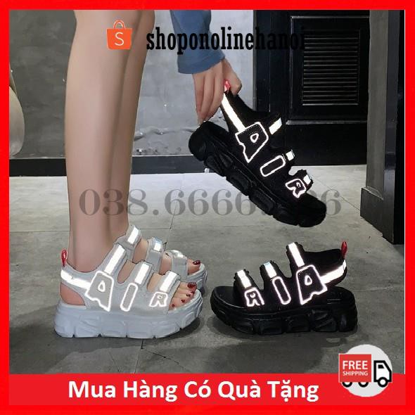 Free ship  Sandal Nữ AIR 3 Quai Viền Phản Quang Kiểu Dáng Hàn Quốc Mẫu mới nhất 2020