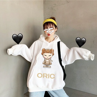 [XẢ NGHỈ BÁN] Áo Khoác Nỉ Hoodie Form Rộng Unisex Nam Nữ In Hình ORIC TEEZ - TV5017