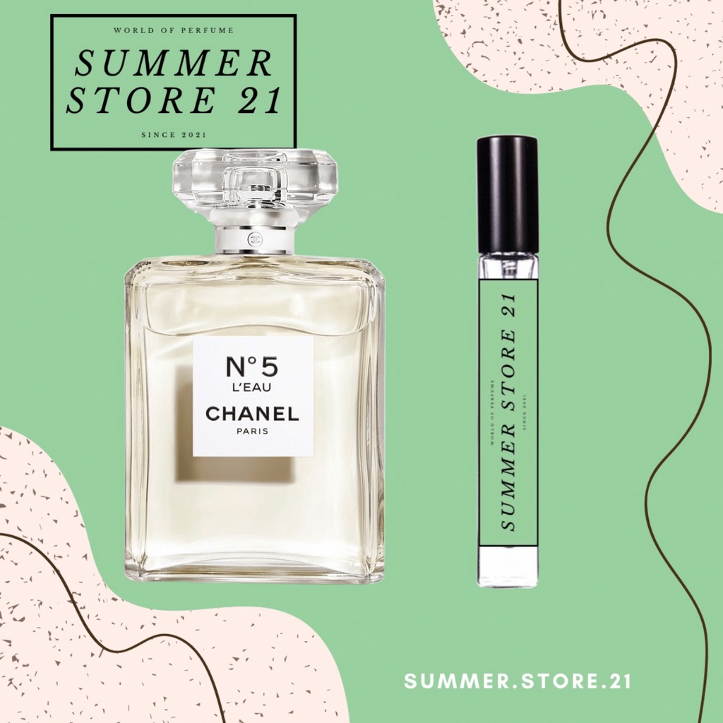 Nước hoa Nữ No5 L'eau EDT - 5𝘮𝘭/10𝘮𝘭