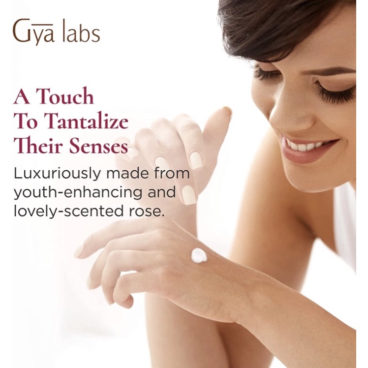 Kem Dưỡng Da Tay Hoa Hồng Gya Labs Shea Butter &amp; Rose oil Hand Cream 60ml USA