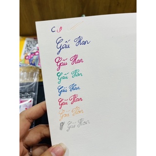 viết kim tuyến (sét 8 màu)