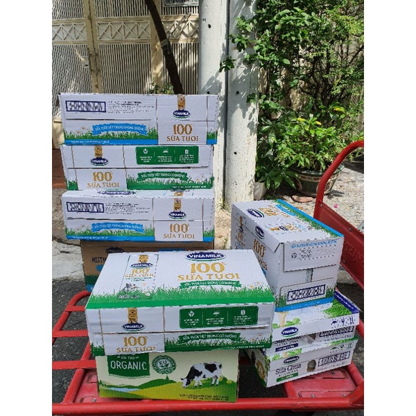 Sữa tươi bịch vinamilk A&D3 canxi không đường / ít đường sẵn giao nowship