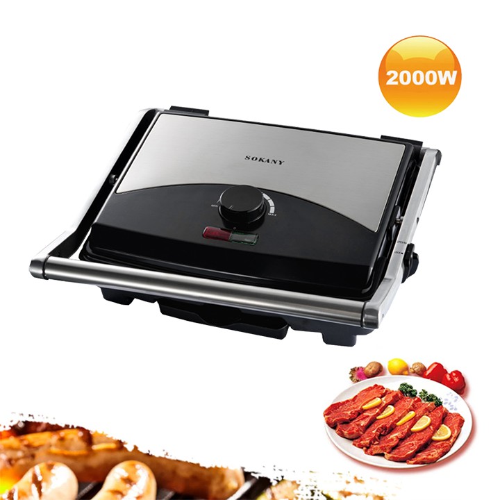 Máy nướng bánh mì, Máy làm nóng bánh mỳ 2000W chính hãng SOKANY