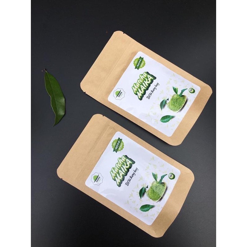 Bột Trà Matcha Nguyên Chất Maika Food Túi 50gr