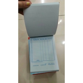 SỖ HOÁ ĐƠN 100 TRANG , LOẠI GIẤY TRẮNG DÀY NHA