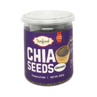 HẠT CHIA DINH DƯỠNG SUNFOOD NHẬP KHẨU MỸ hũ 250G