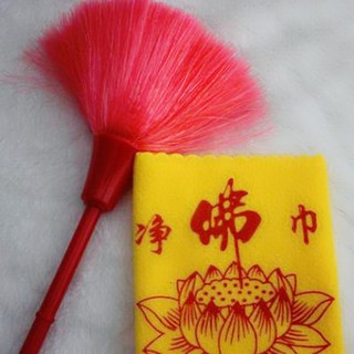 Khăn lau bàn thờ hoa sen 19cm*40cm