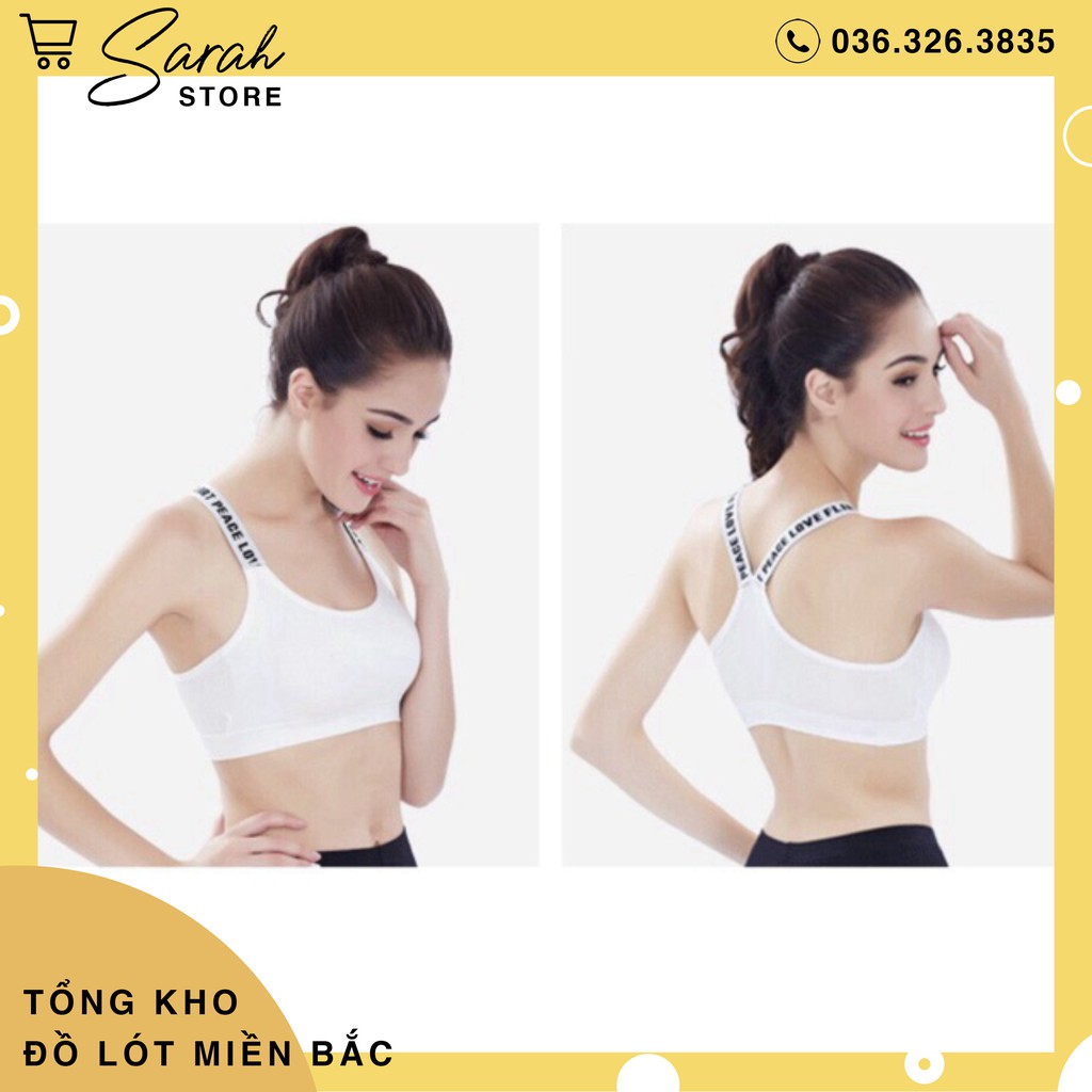 Áo Tập GYM Nữ Dây Chữ Thiết Kế Trẻ Trung Năng Động 5403 | BigBuy360 - bigbuy360.vn