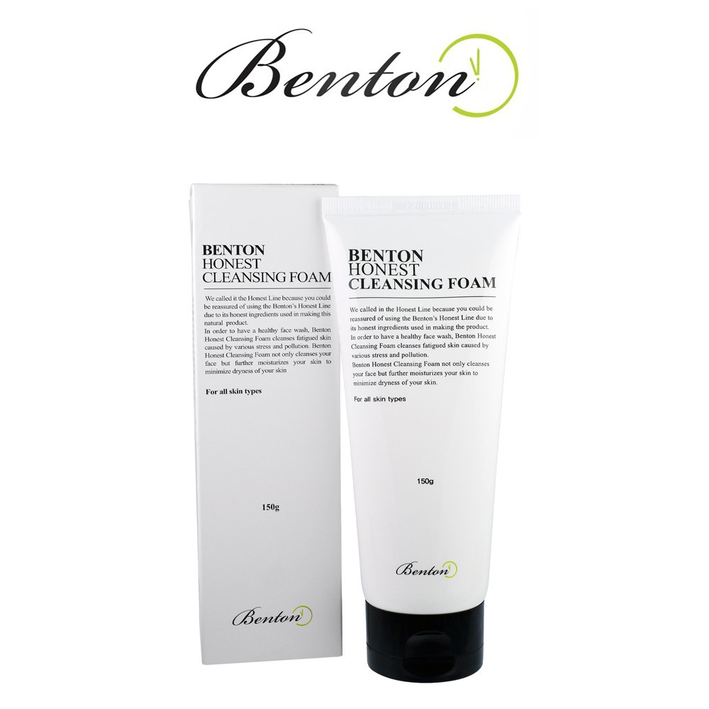 (hàng Mới Về) Sữa Rửa Mặt Tạo Bọt Benton Honest 150g