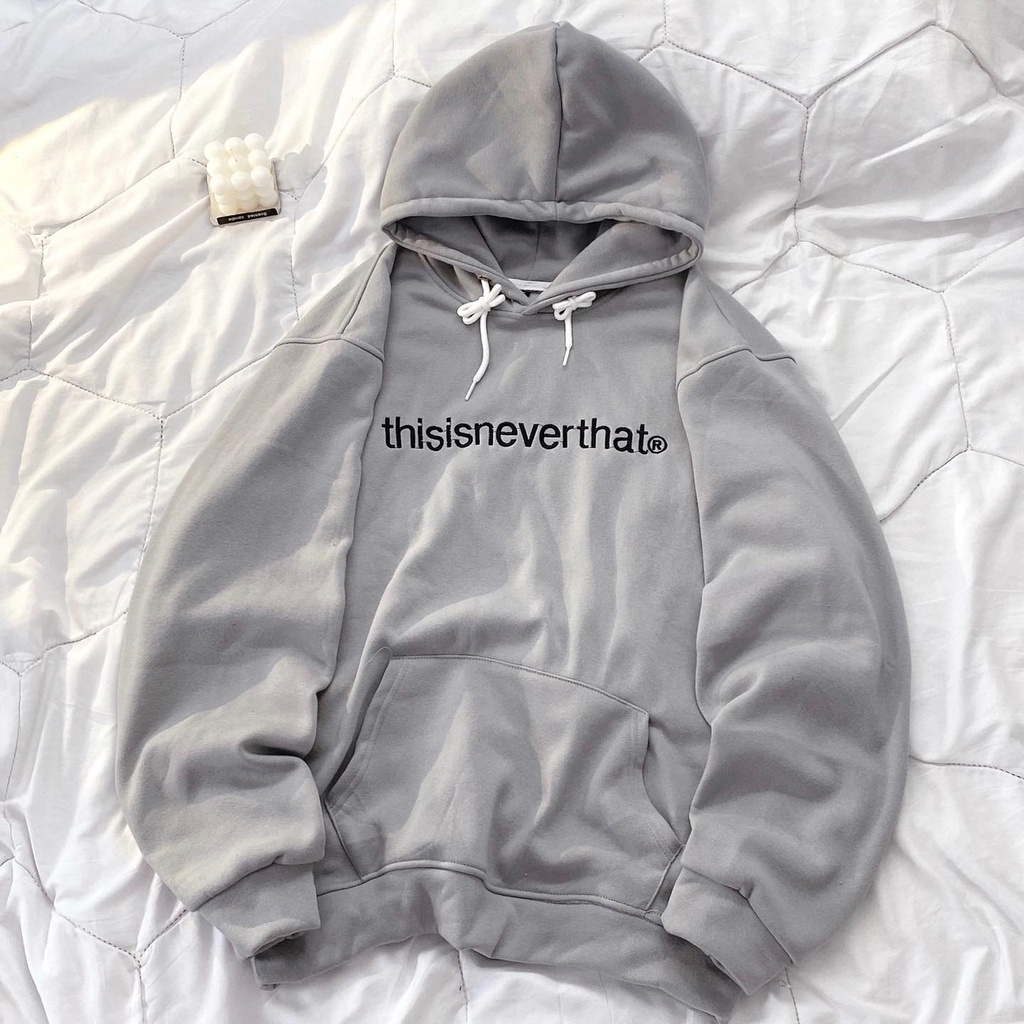 Áo hodie tay dài chữ this