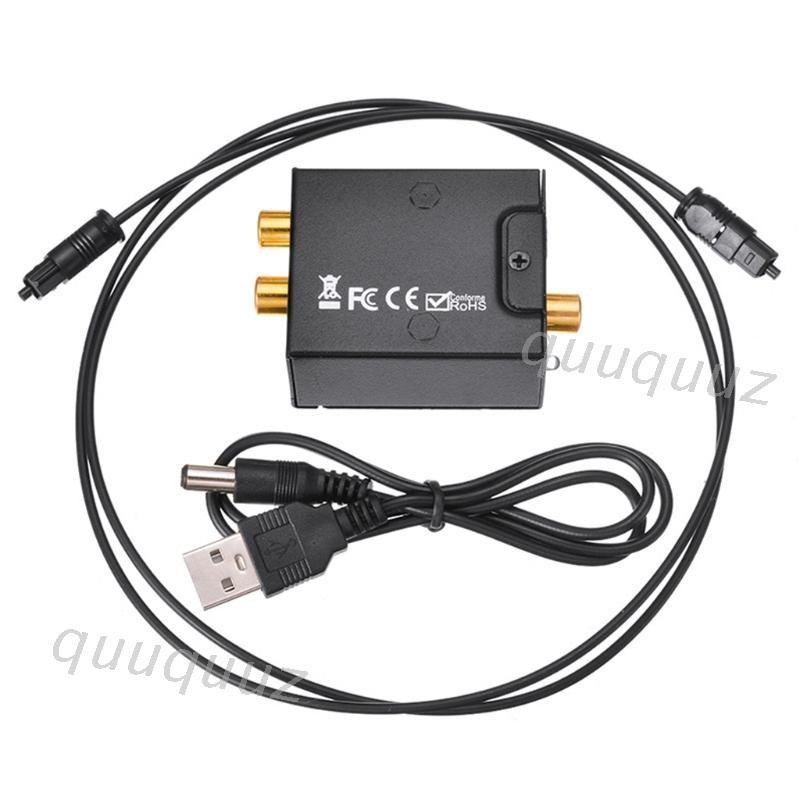 Bộ Chuyển Đổi Tín Hiệu Âm Thanh Kỹ Thuật Số Sang Analog Rca