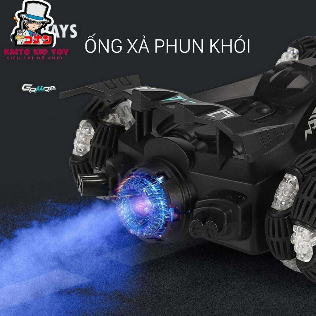 Xe đua điều khiển từ xa, ô tô điều khiển cầm tay tốc độ cao 2.4G, ô tô đua điều khiển ống xả phun khói cao cấp