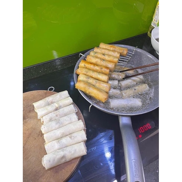 [Mã 254FMCGSALE giảm 8% đơn 500K] vỏ bánh đa bò bía sz 20cm( 100 lá)