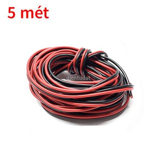 Cuộn Dây Điện Đỏ Đen 5m