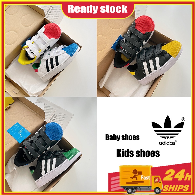 Giày Lười Adidas 143*Hàng Có Sẵn Cho Bé Trai Bé Gái Tập Đi