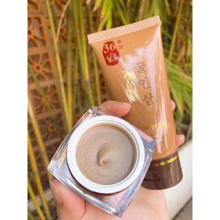 Combo sữa rửa mặt - cao mụn sâm đỏ