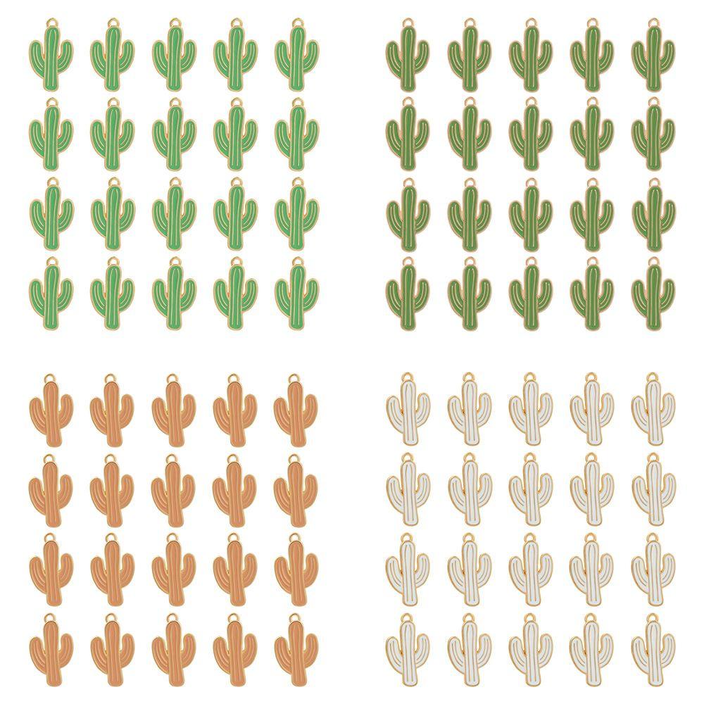 Mặt Dây Chuyền Hình Cây Xương Rồng Bằng Hợp Kim Kẽm Dễ Thương