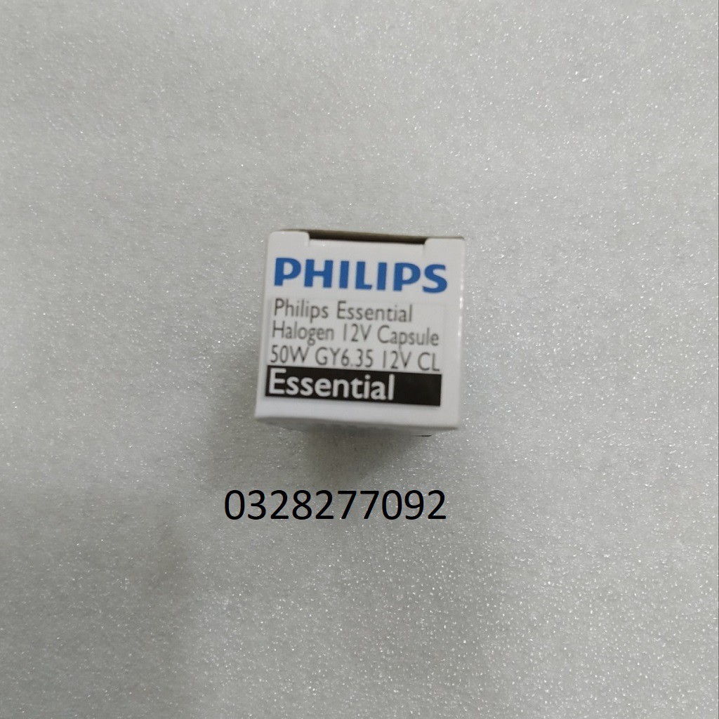 Bóng đèn halogen tim đứng 12V 50w 64440S, GY6.35, Osram