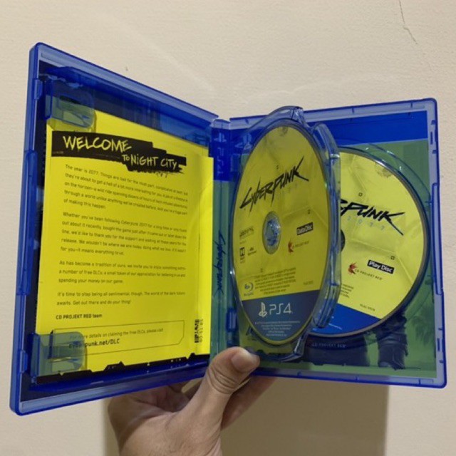 Máy Chơi Game Cyberpunk 2077 Ps4 Reg3 Ps5 Playstation 4 5 Cd Game Bd Cyber Punk 77 Region Reg 3 Cp2077 Bonus