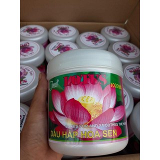 Dầu hấp dưỡng tóc tinh chất Hoa Sen 1000ml.