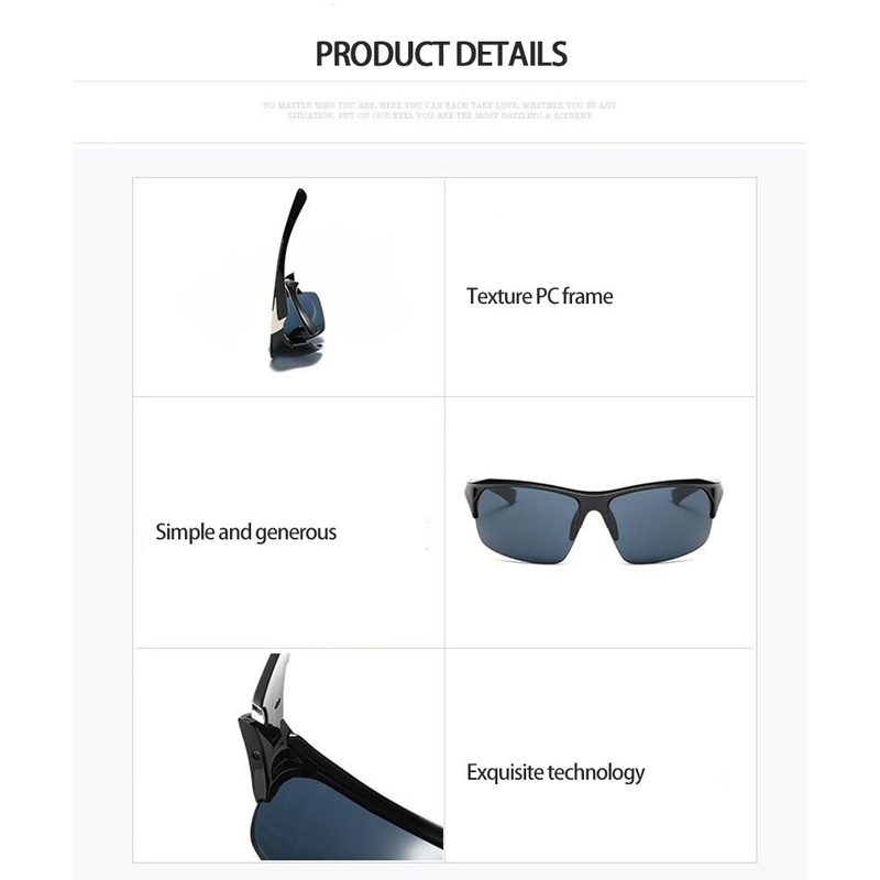 Ngoài trời Đi Xe Đạp Kính Mát Kính Nhìn Đêm Lái Xe Thể Thao Visor Windproof chống Bụi Nam Giới Và Phụ Nữ