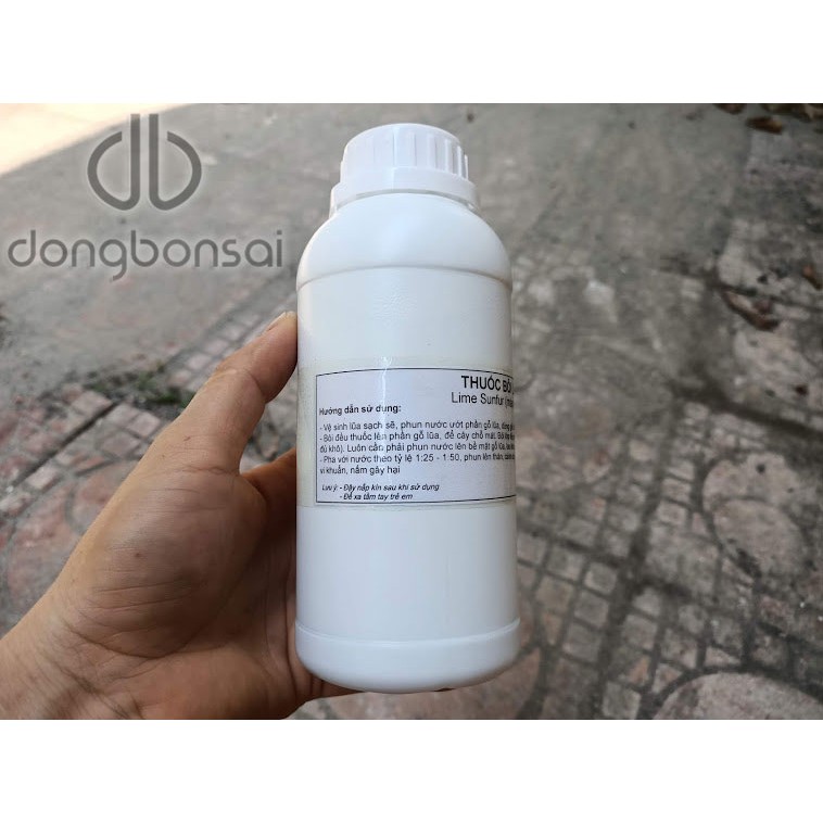 Thuốc bôi lũa bonsai màu trắng 500ml