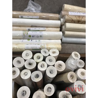 GIẤY DÁN TƯỜNG THANH LÝ XẢ KHO KHUYẾN MẠI SỐC, Giấy dán tường vải lụa 5.3m2/ cuộn