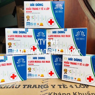Khẩu trang y tế kháng khuẩn 4 lớp Hải Đăng