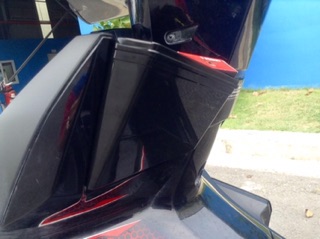 Hộc đựng đồ xe Air Blade 2016 - 2019 đủ màu