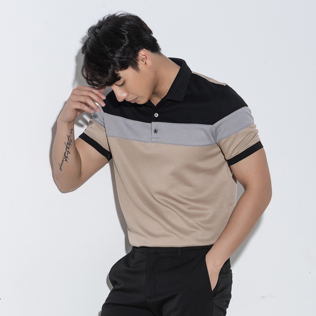 Áo thun polo BEN & TOD hoạ tiết cotton cao cấp phong cách trẻ trung 20357