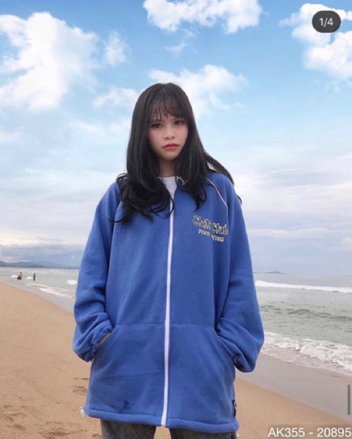 Áo Khoác Nỉ Nam Nữ Hàng QC Chất Siêu Đẹp Khoác Thun Nam Nữ Form Rộng Unisex in CHILL CLUB - AK3355 | BigBuy360 - bigbuy360.vn