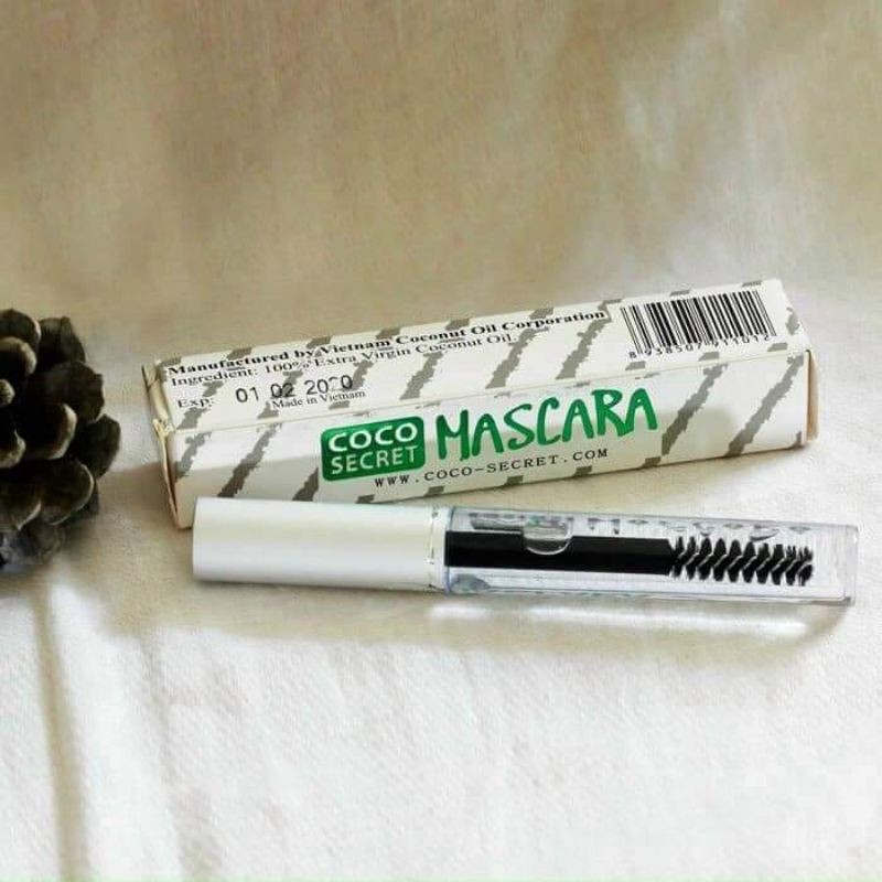 Mascara dầu dừa coco secret dưỡng mi 100% từ thiên nhiên