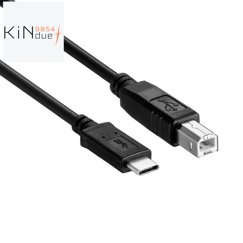 USB-C USB 3.1 Type C Male to USB2.0 USB B Male Data Cable for Laptop Printer Har