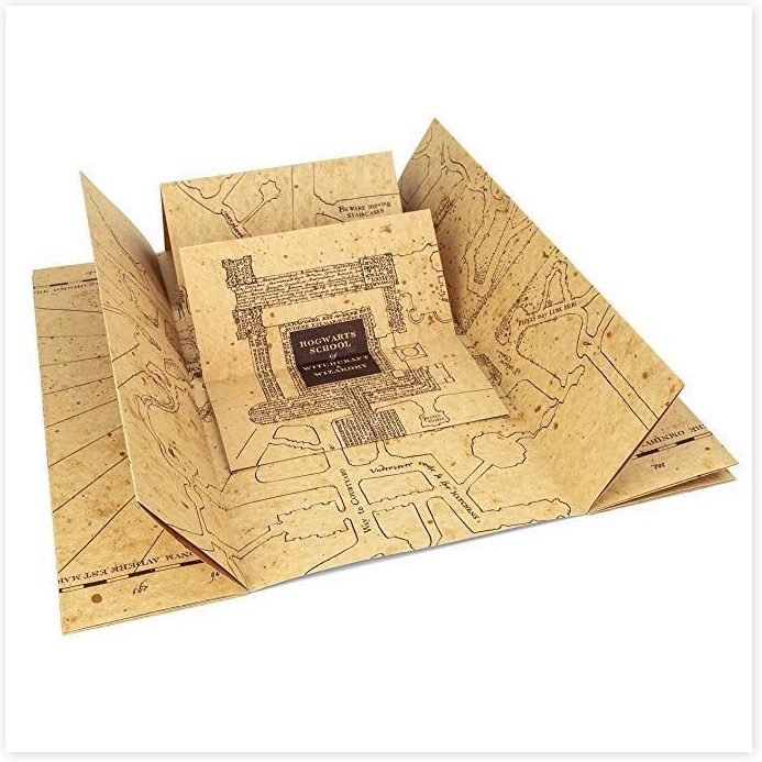 Vật phẩm phim Harry Potter - Bản đồ giải mã