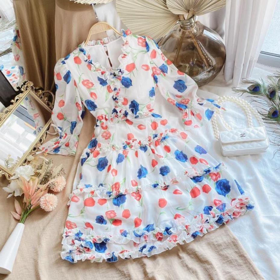 Váy Nữ Đầm Dáng Xòe Hàng 2 Lớp Chất Liệu Cao Cấp Dưới 56kg Tôn Dáng, Siêu Sang Chảnh. | BigBuy360 - bigbuy360.vn