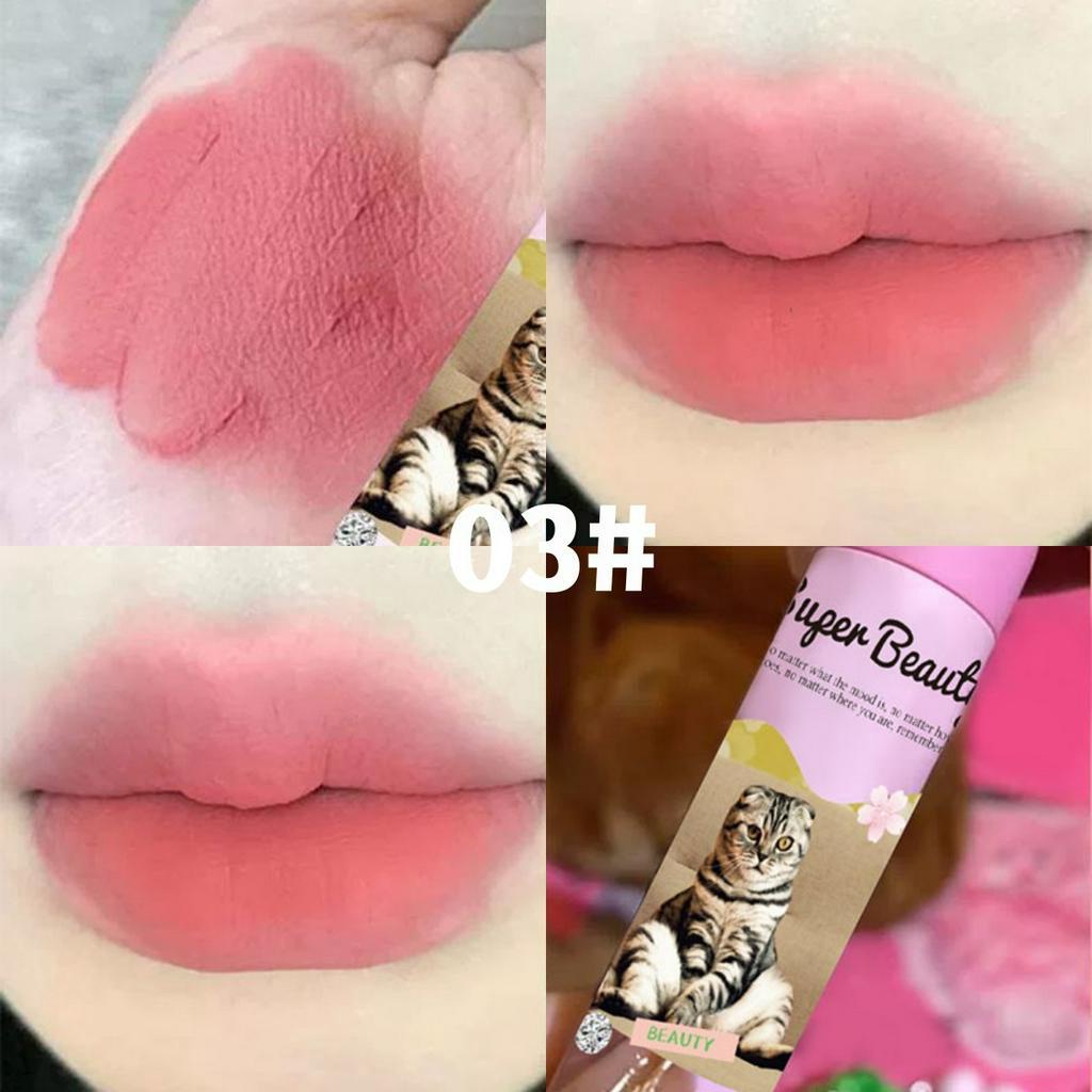 Cappuvini® Son Môi Màu Lì Mềm Mịn Như Nhung