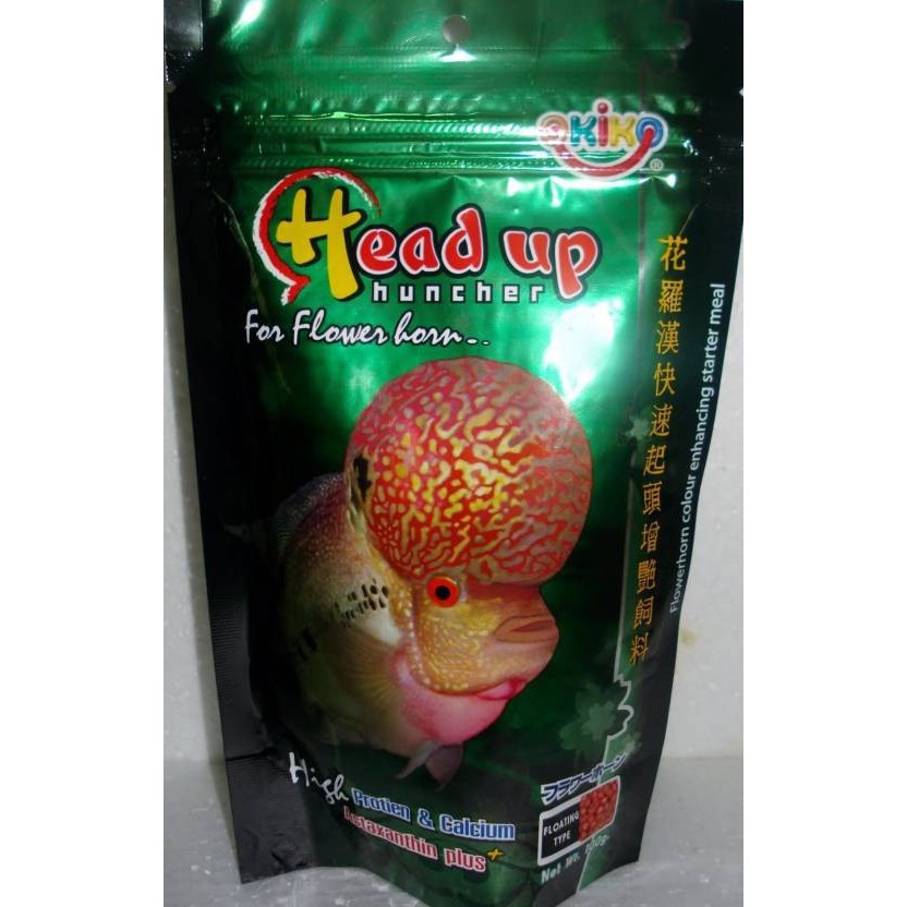 Thức Ăn HEAD UP OKIKO Lên Đầu Cho Cá La Hán