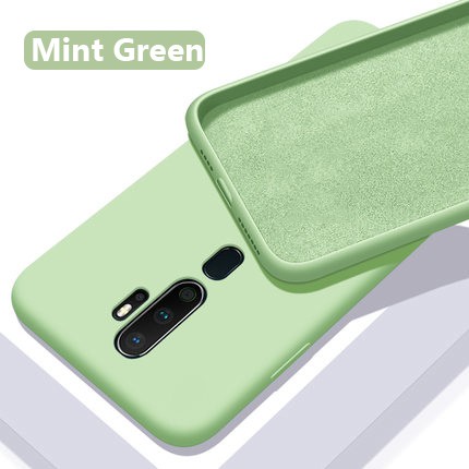 Ốp điện thoại nhám màu trơn nhiều mẫu mã tùy chọn cho OPPO A9 2020 A5 2020