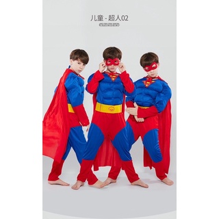 Trang Phục Siêu Nhân Superman Trẻ em hóa trang
