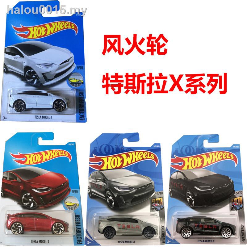 TESLA Hot Wheels Mô Hình Đồ Chơi Xe Hơi Thể Thao Bằng Hợp Kim Cho Bé X