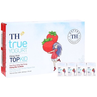 Sữa TH Topkid sữa chua hộp 110ml , thùng 48 hộp