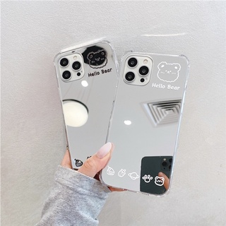 Ốp Lưng Gương Chống Sốc Hello Bear